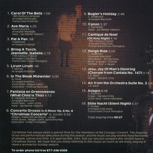 Consort Christmas CD