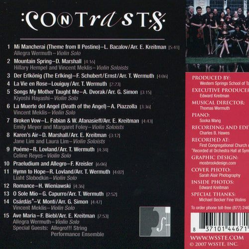 Contrasts CD